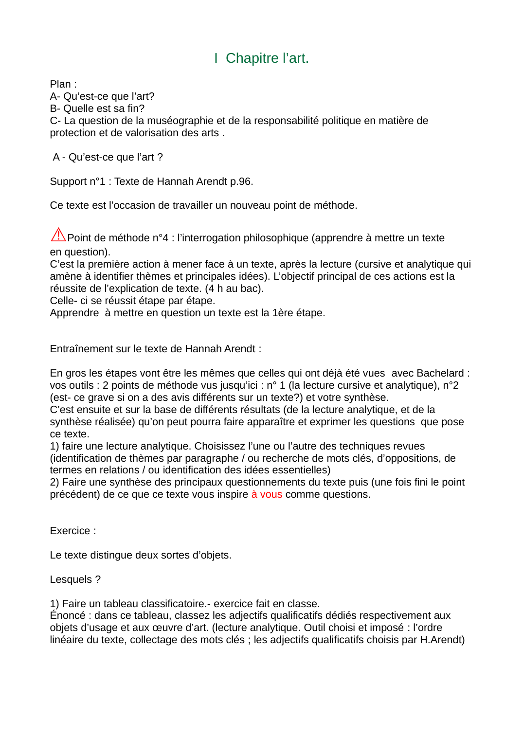 Prévisualisation du document cours l'art