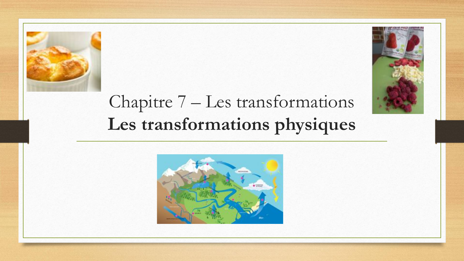 Prévisualisation du document cours les transformations physiques