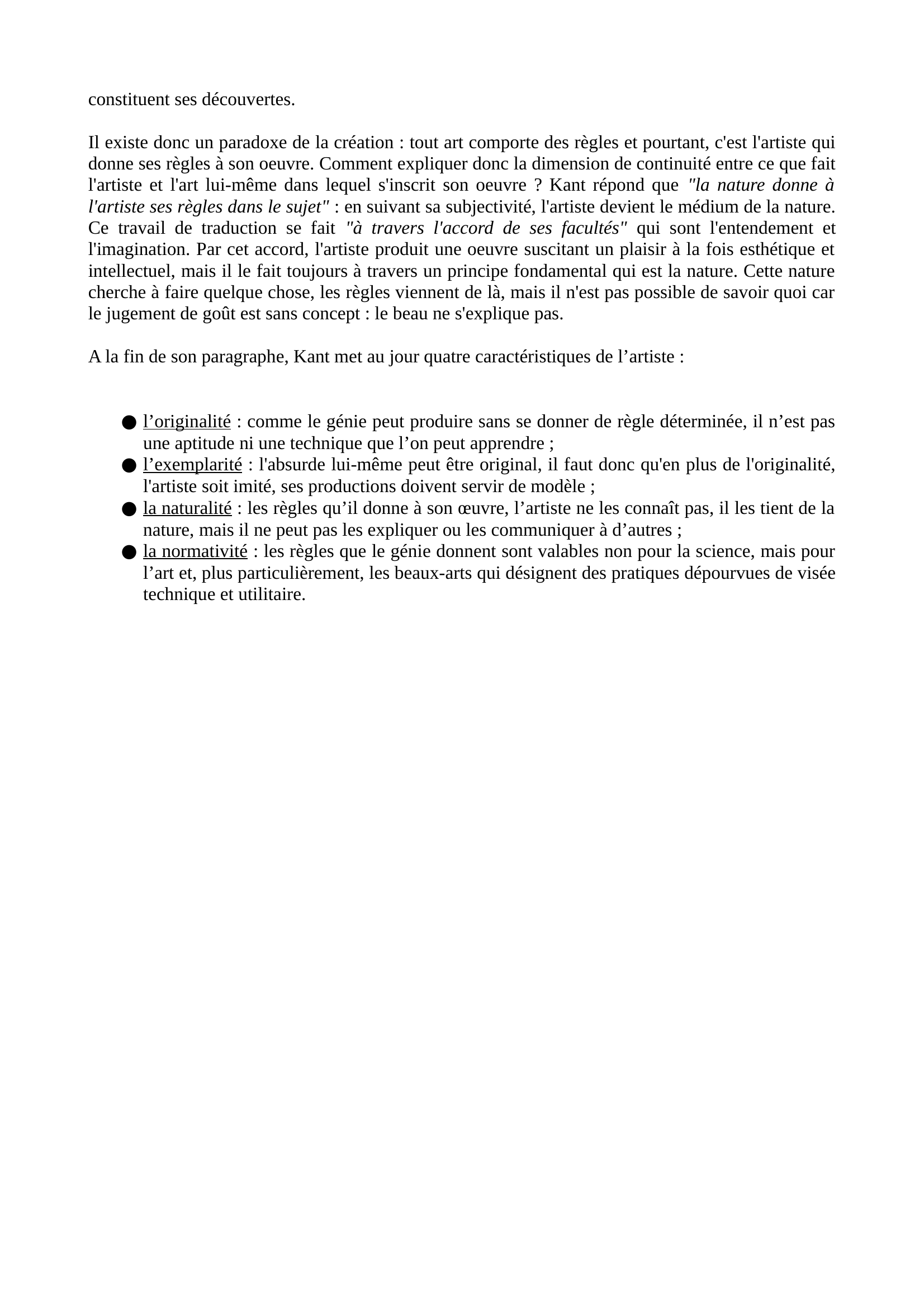 Prévisualisation du document Cours n 1: l'art
