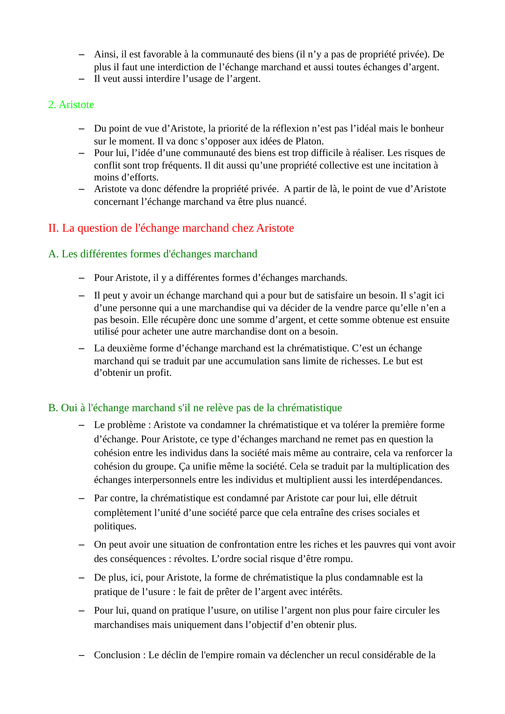 Prévisualisation du document Cours Sciences Economiques AES - Chapitre 1