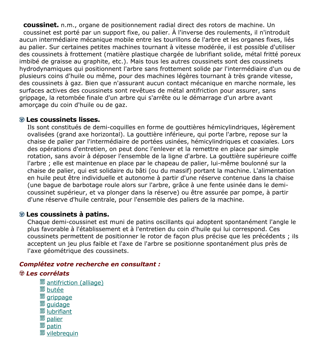 Prévisualisation du document coussinet.