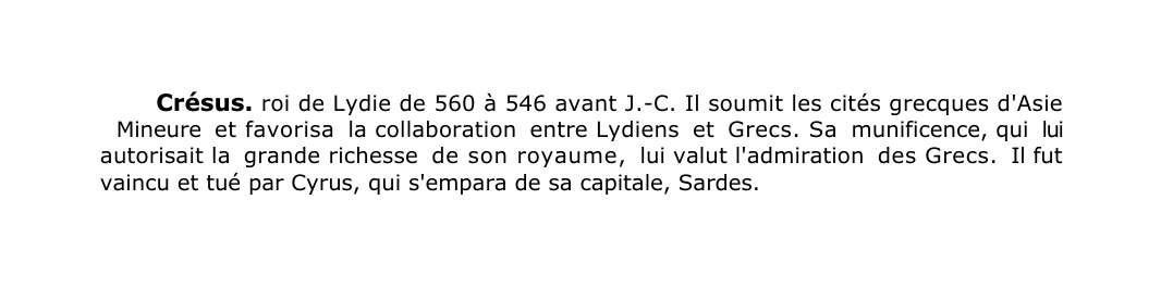 Prévisualisation du document Crésus.