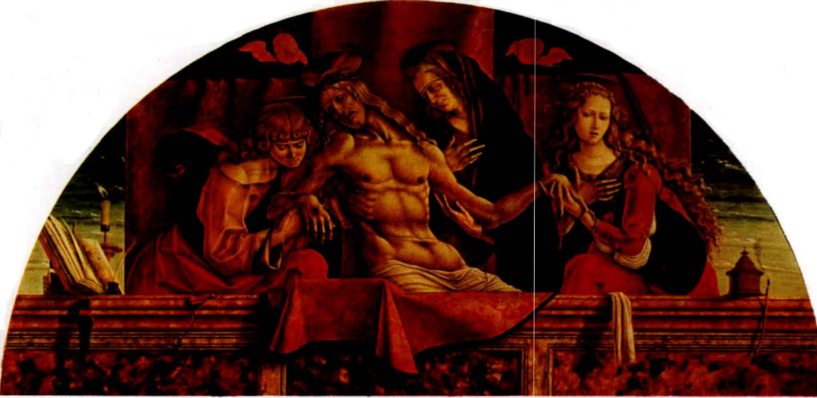 Prévisualisation du document CRIVELLI
Carlo:
La Pietà (analyse du tableau).