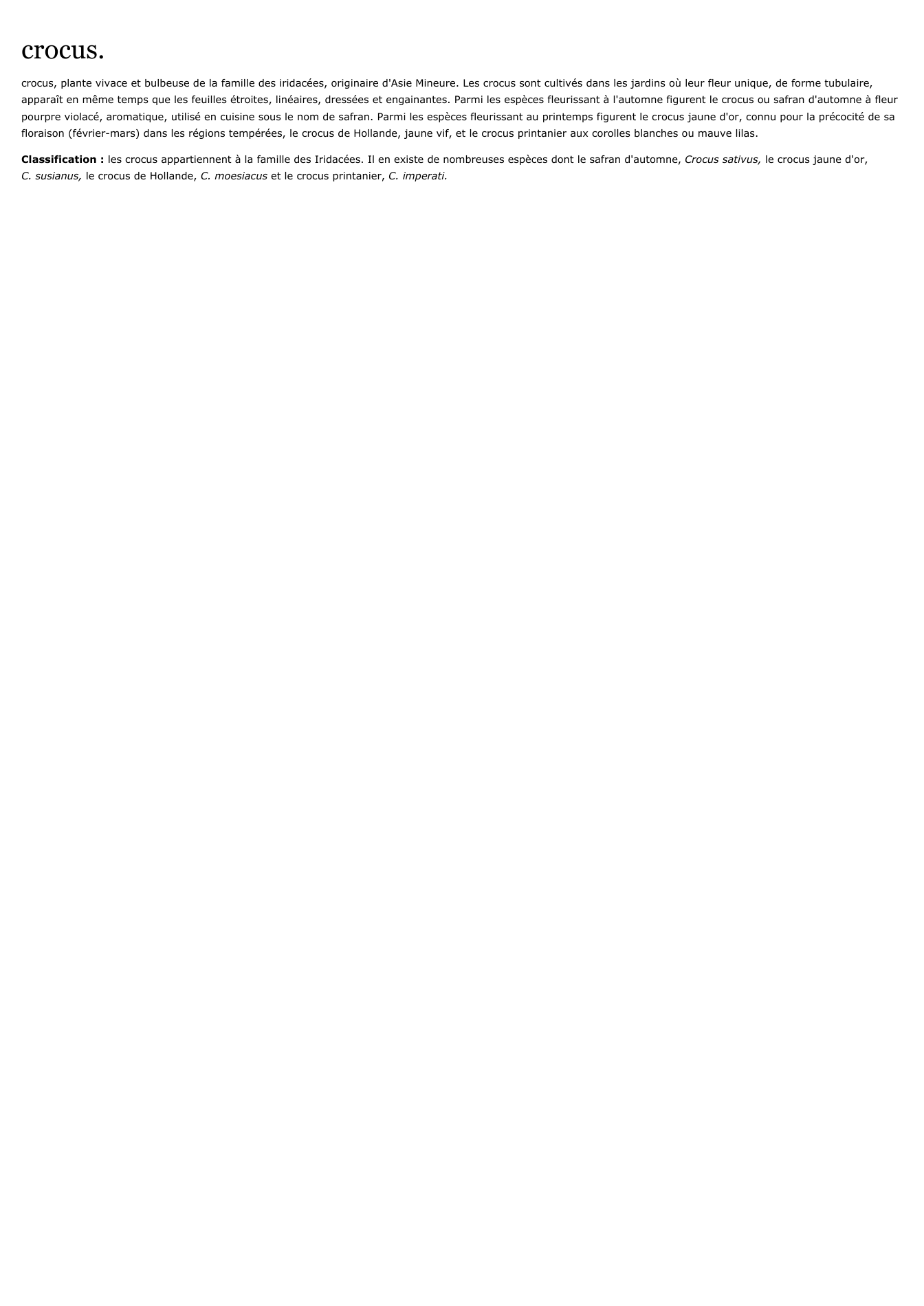 Prévisualisation du document crocus.
