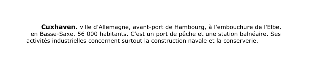 Prévisualisation du document Cuxhaven.