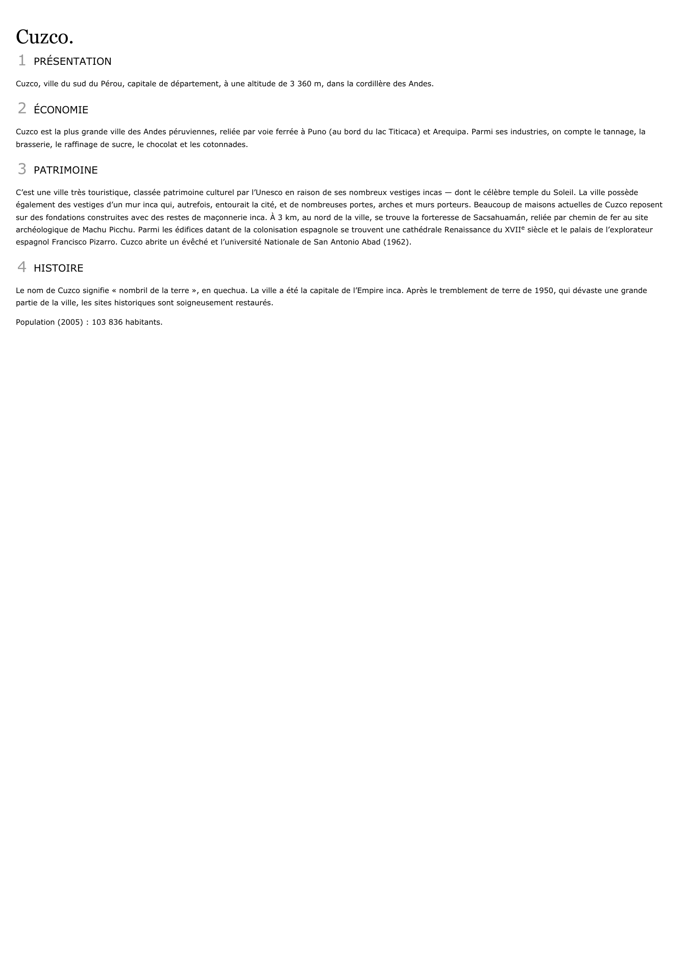 Prévisualisation du document Cuzco.