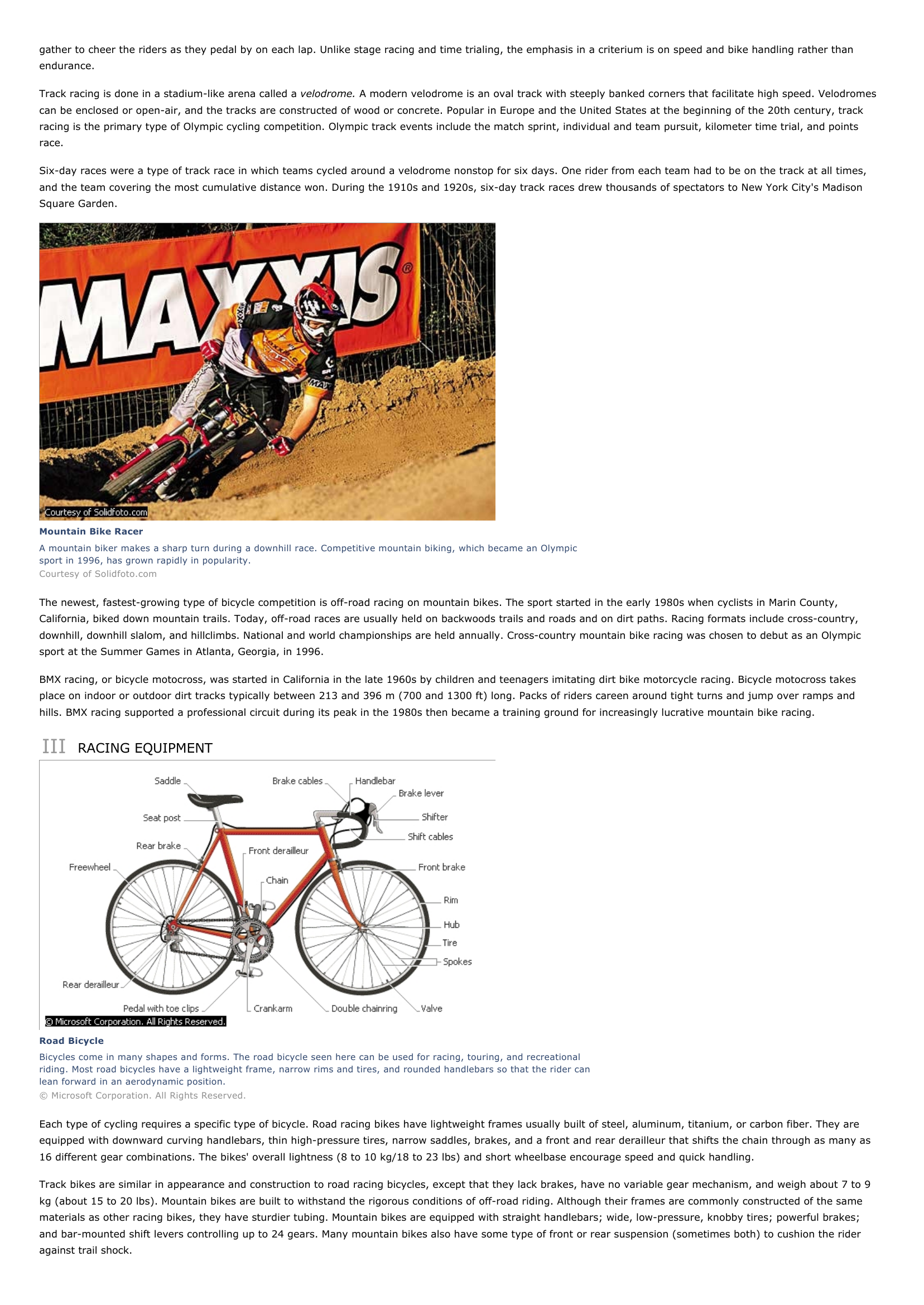 Prévisualisation du document Cycling.