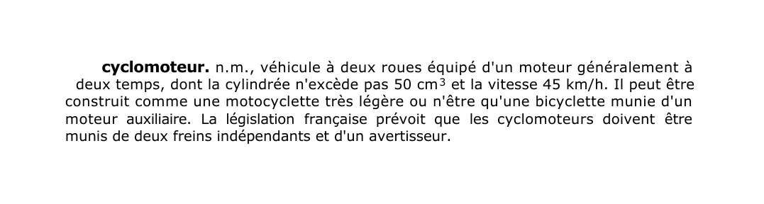 Prévisualisation du document cyclomoteur.