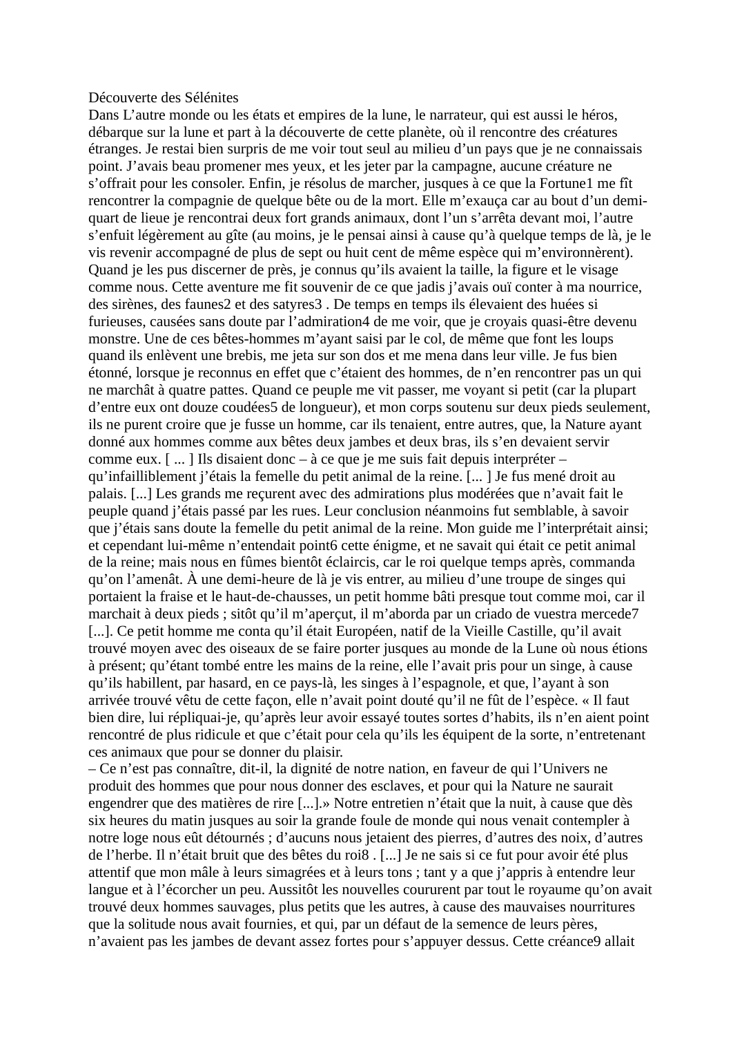 Prévisualisation du document CYRANO DE BERGERAC DECOUVERTE DES SELENITES