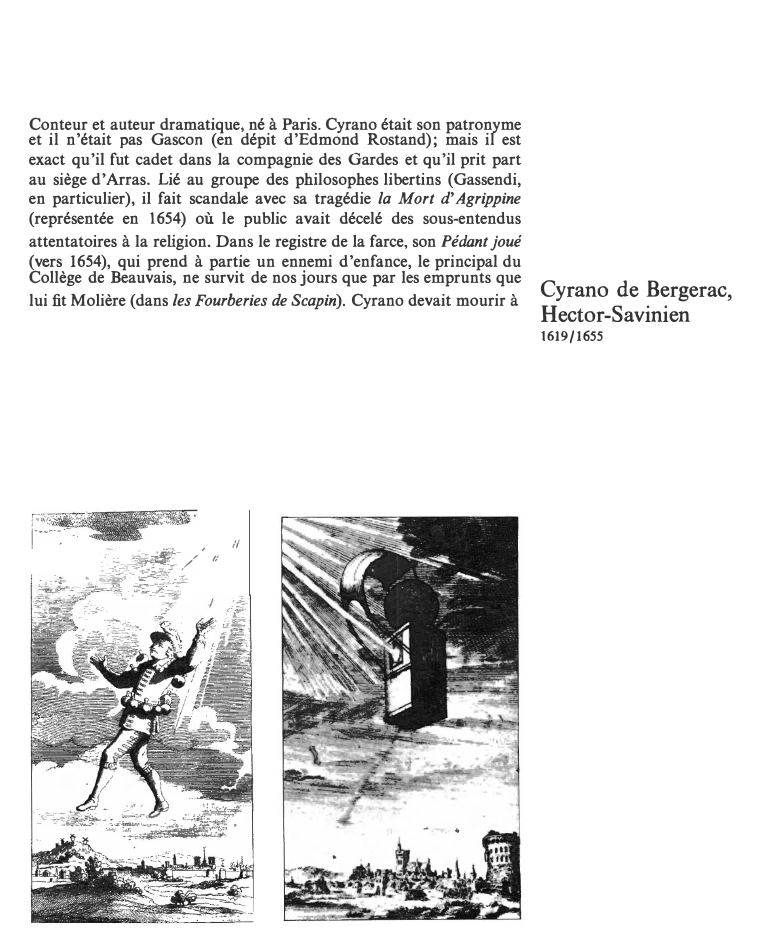 Prévisualisation du document CYRANO de BERGERAC, Hector Savinien