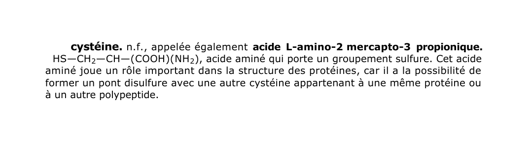 Prévisualisation du document cystéine.