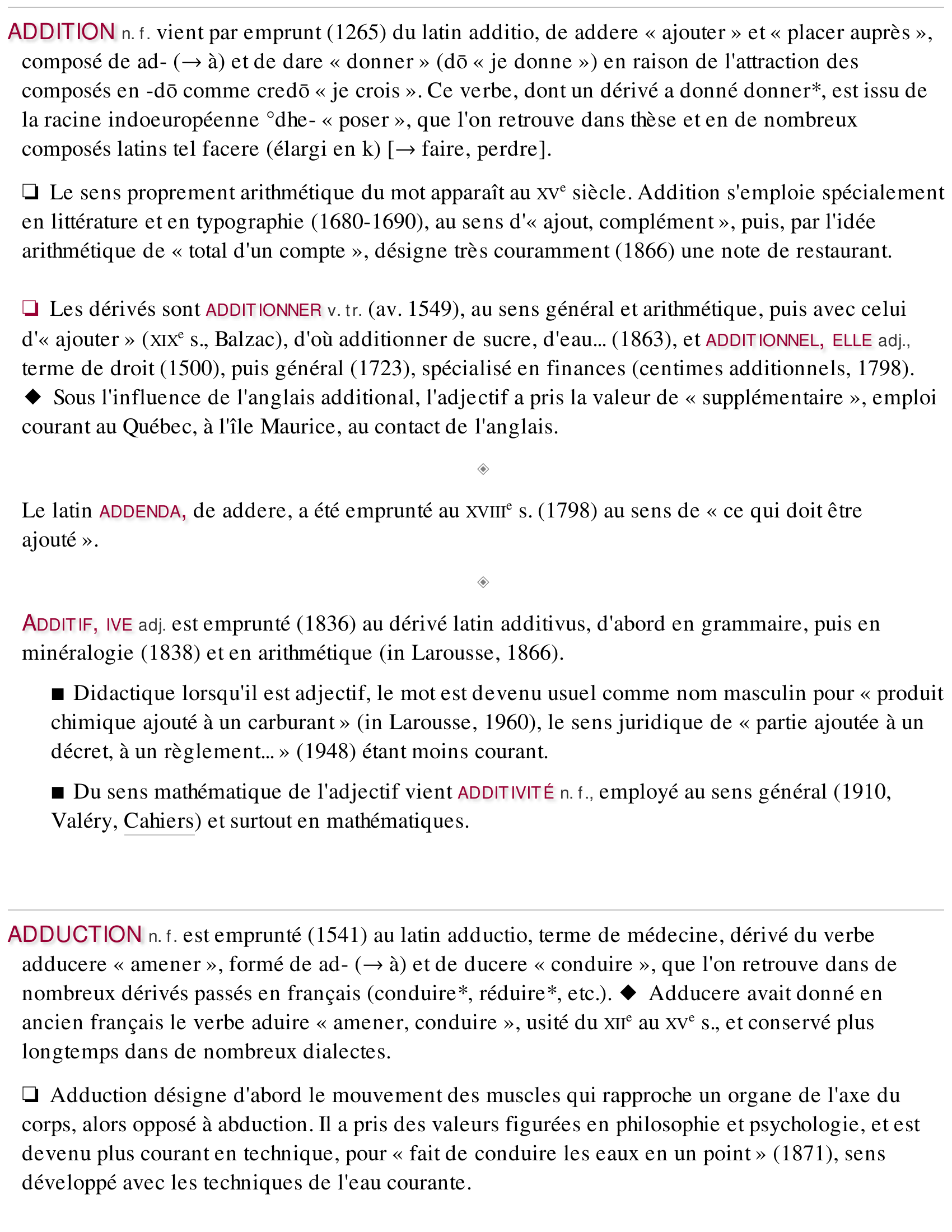 Prévisualisation du document d ernier sens, considéré comme vieux au XVIIIe s.