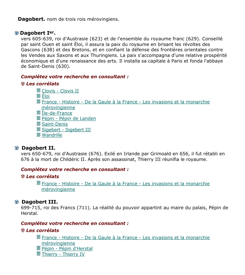 Prévisualisation du document Dagobert.