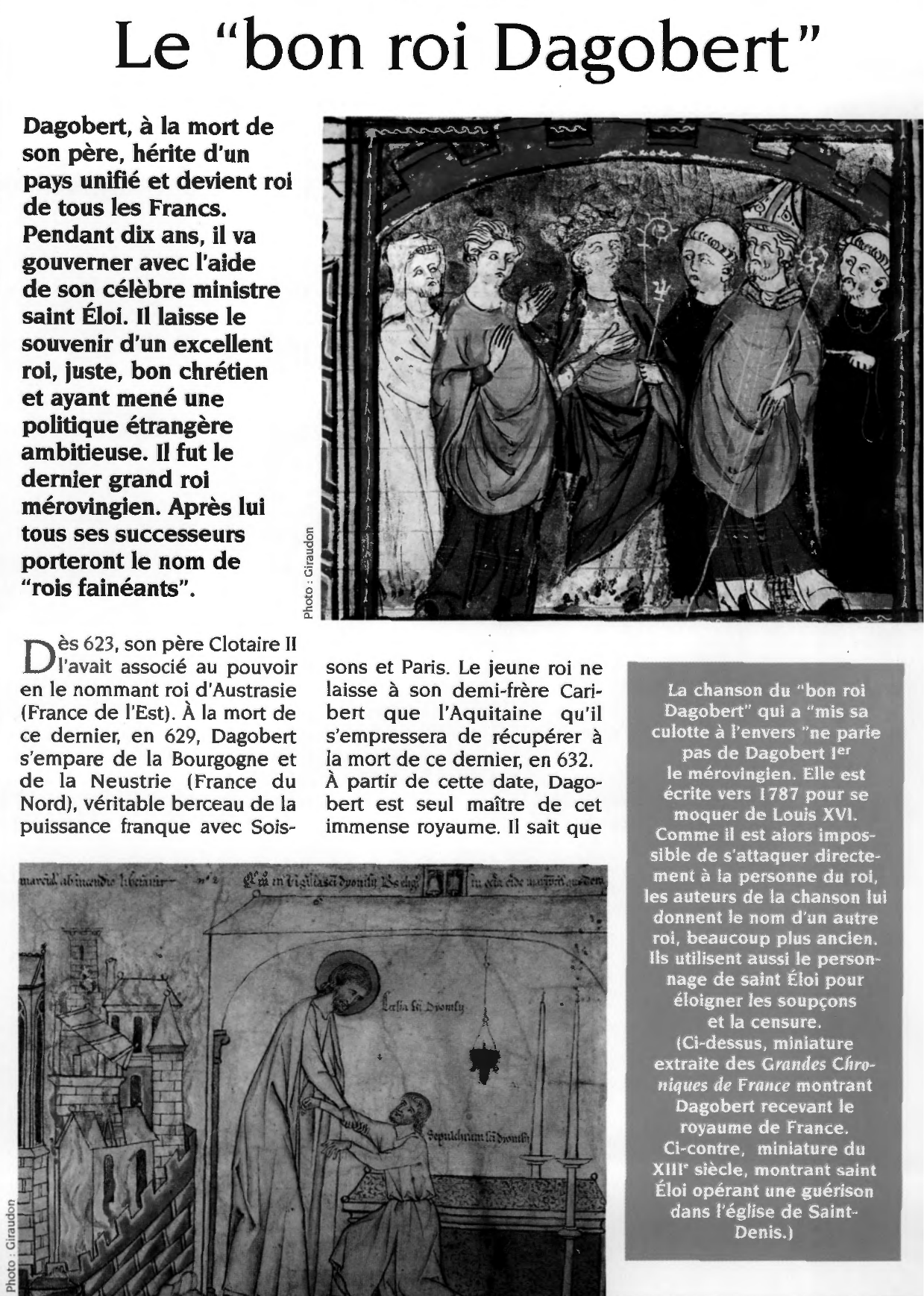 Prévisualisation du document DAGOBERT Ier