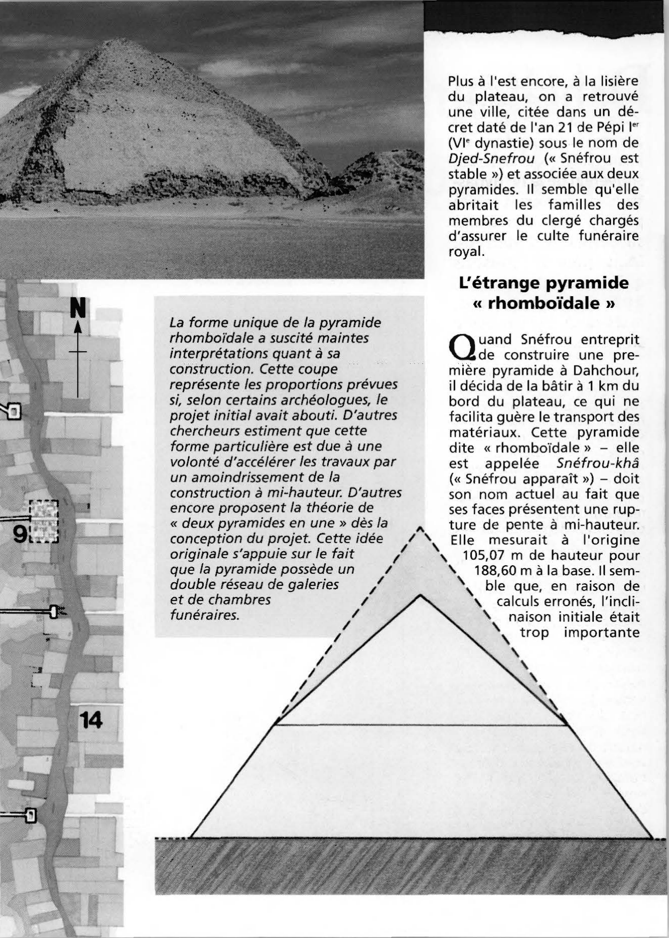 Prévisualisation du document Dahchour : les pyramides de l'Ancien Empire