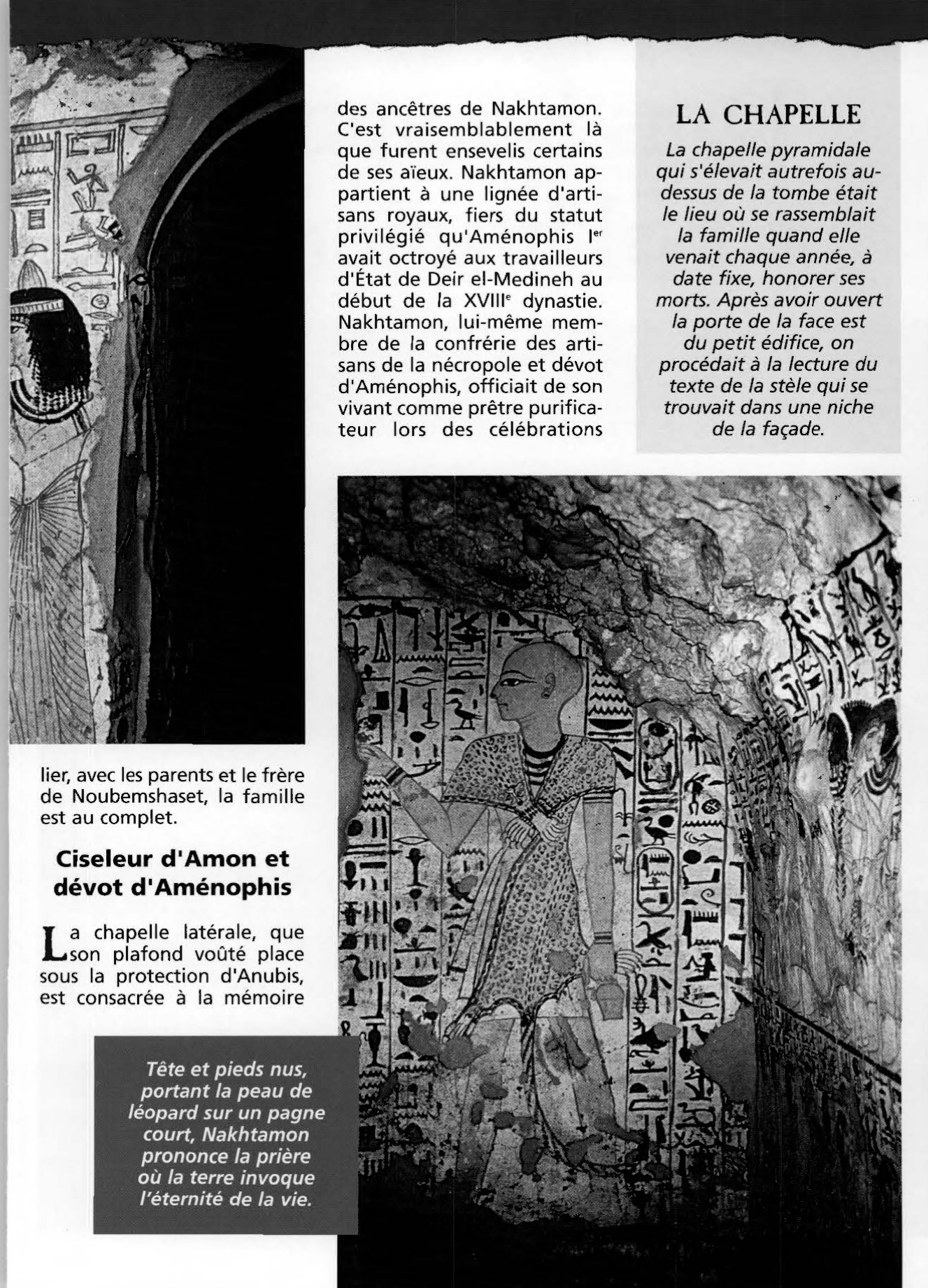 Prévisualisation du document Dans la tombe de Nakhtamon