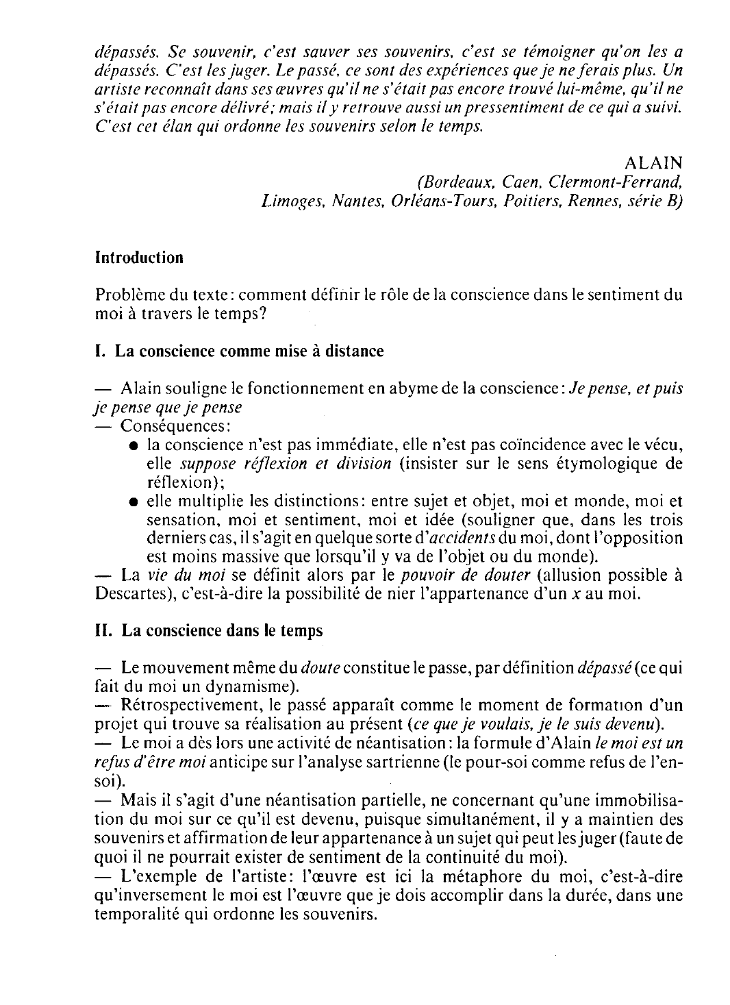 Prévisualisation du document Dans le sommeil, je suis tout; mais je n'en sais rien.