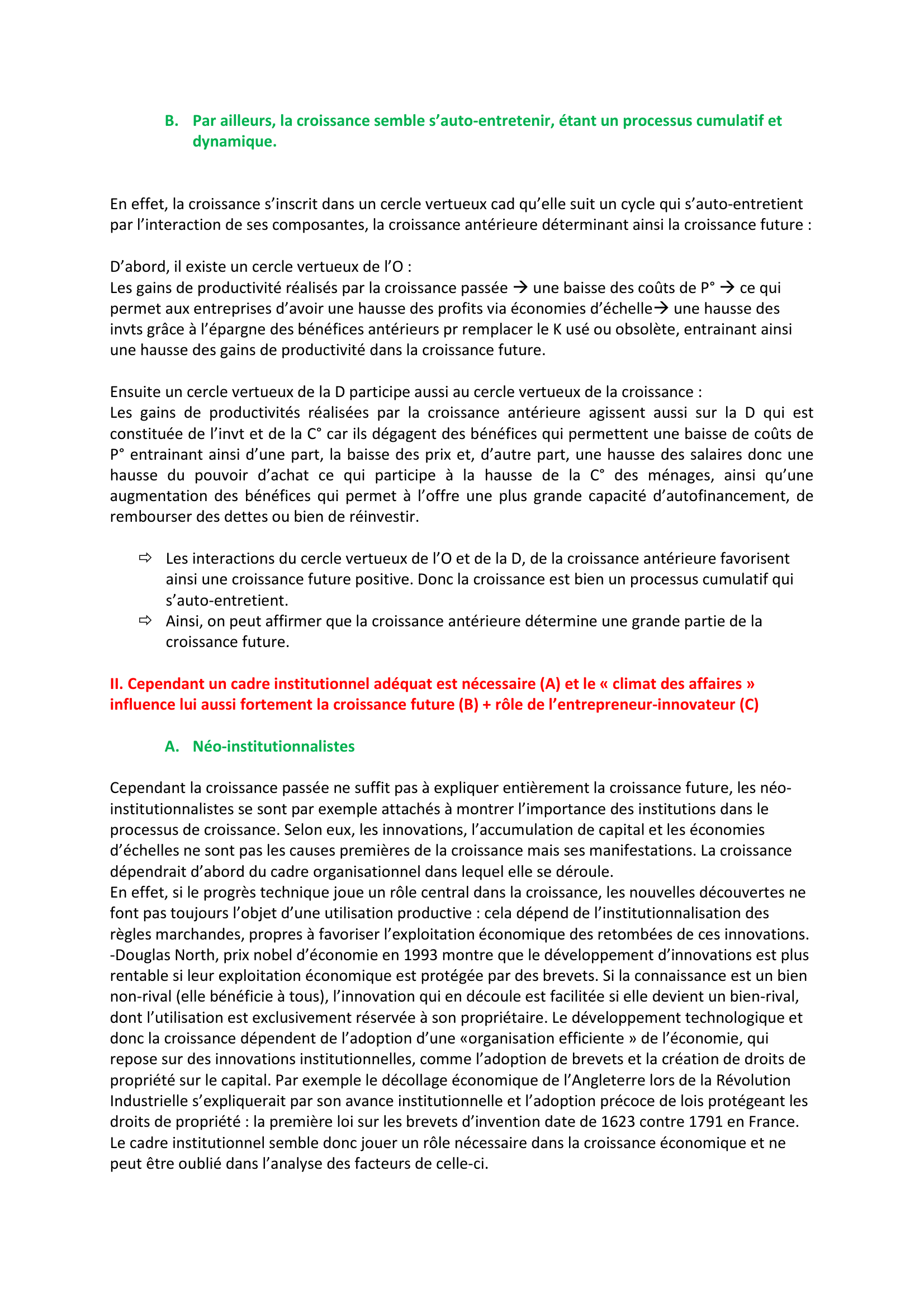 Prévisualisation du document Dans quelle mesure la croissance antérieure explique la croissance future ?