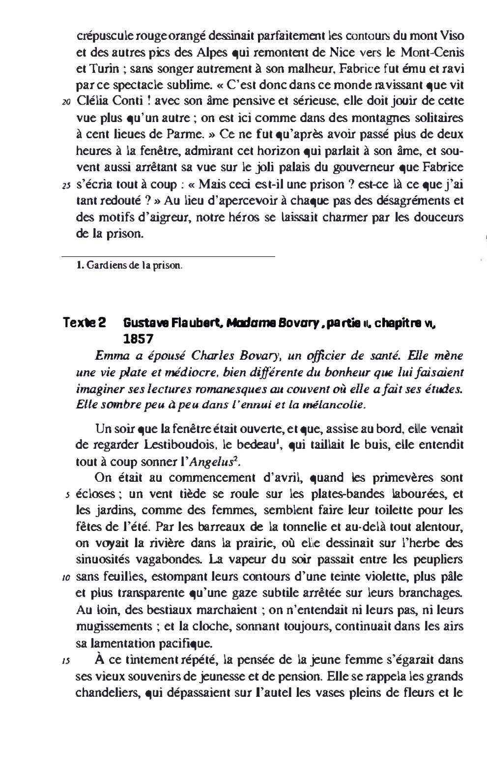 Prévisualisation du document Dans quelle mesure le regard que les personnages de ces textes portent sur le monde revele-t-il leur etat d'äme ?