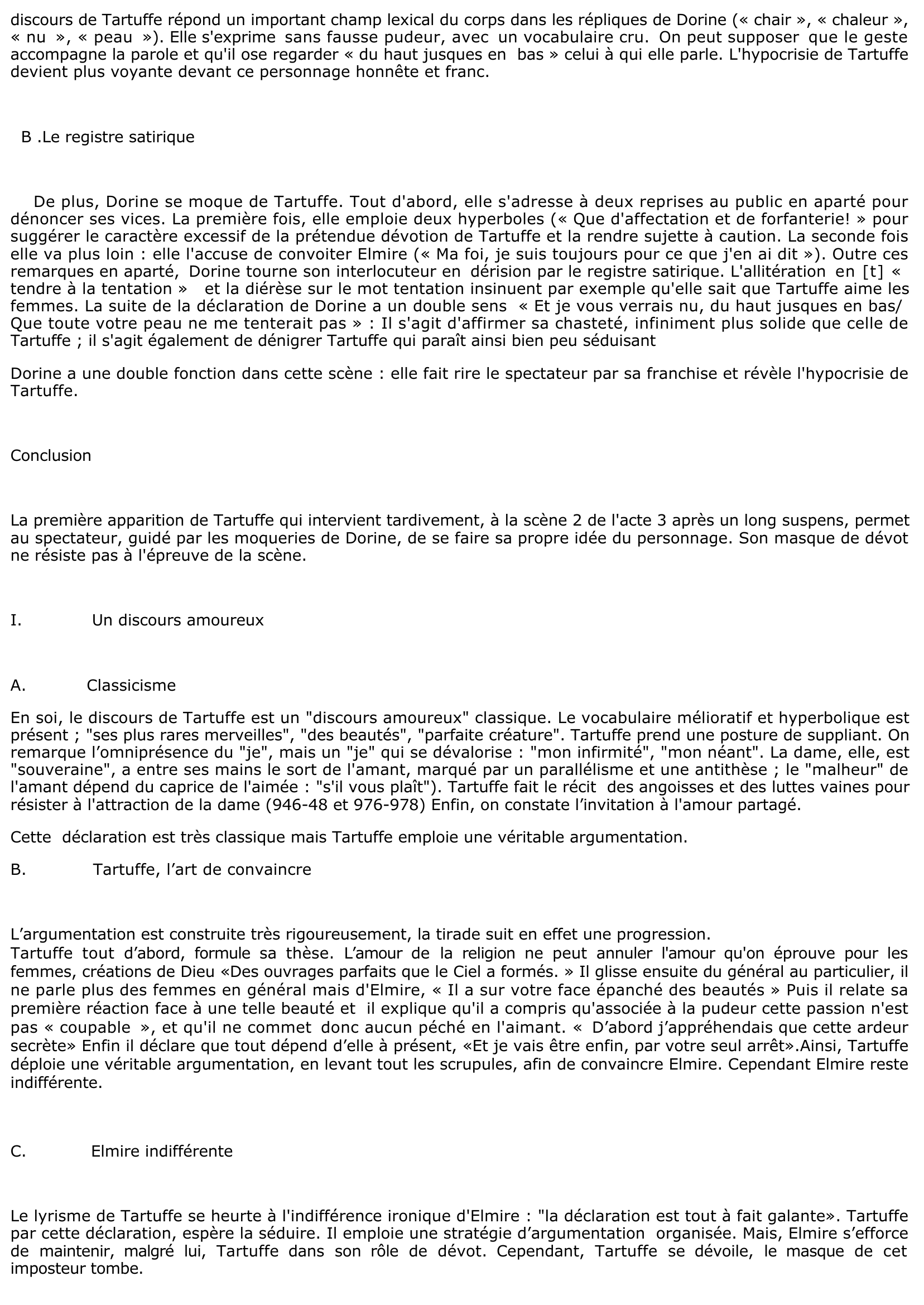 Prévisualisation du document Dans quelle mesure les potentialités du langage révèlent-elles Tartuffe ?