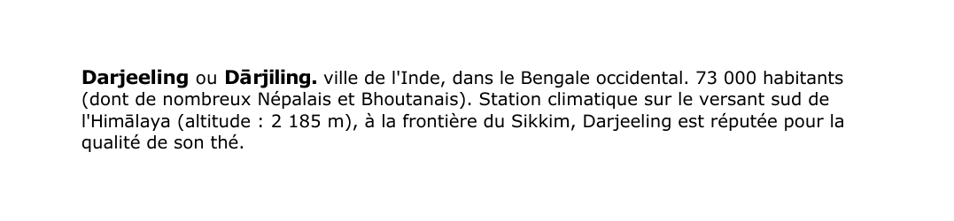 Prévisualisation du document Darjeeling ou D?rjiling.