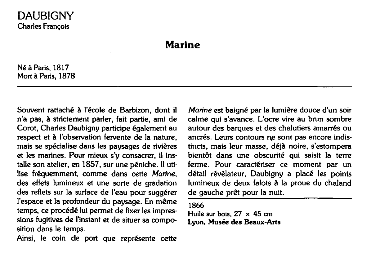 Prévisualisation du document DAUBIGNY Charles François : Marine