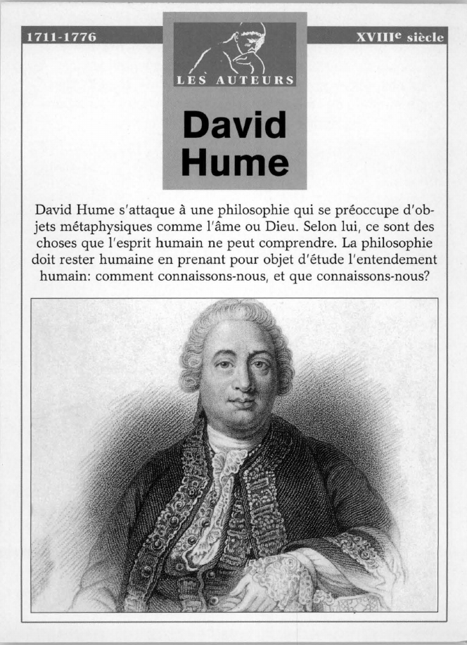 Prévisualisation du document David Hume