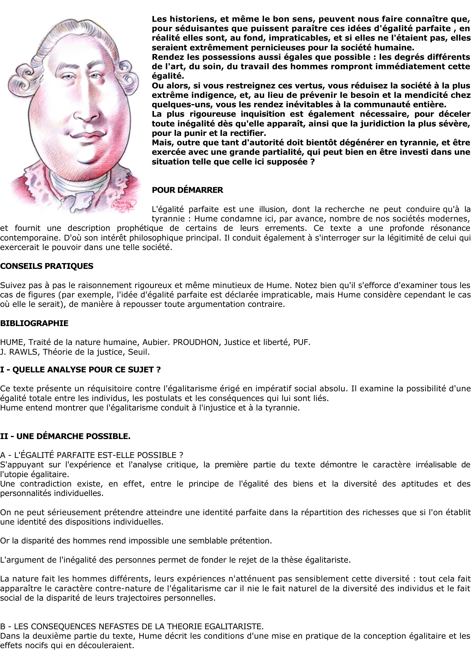 Prévisualisation du document David HUME et les historiens