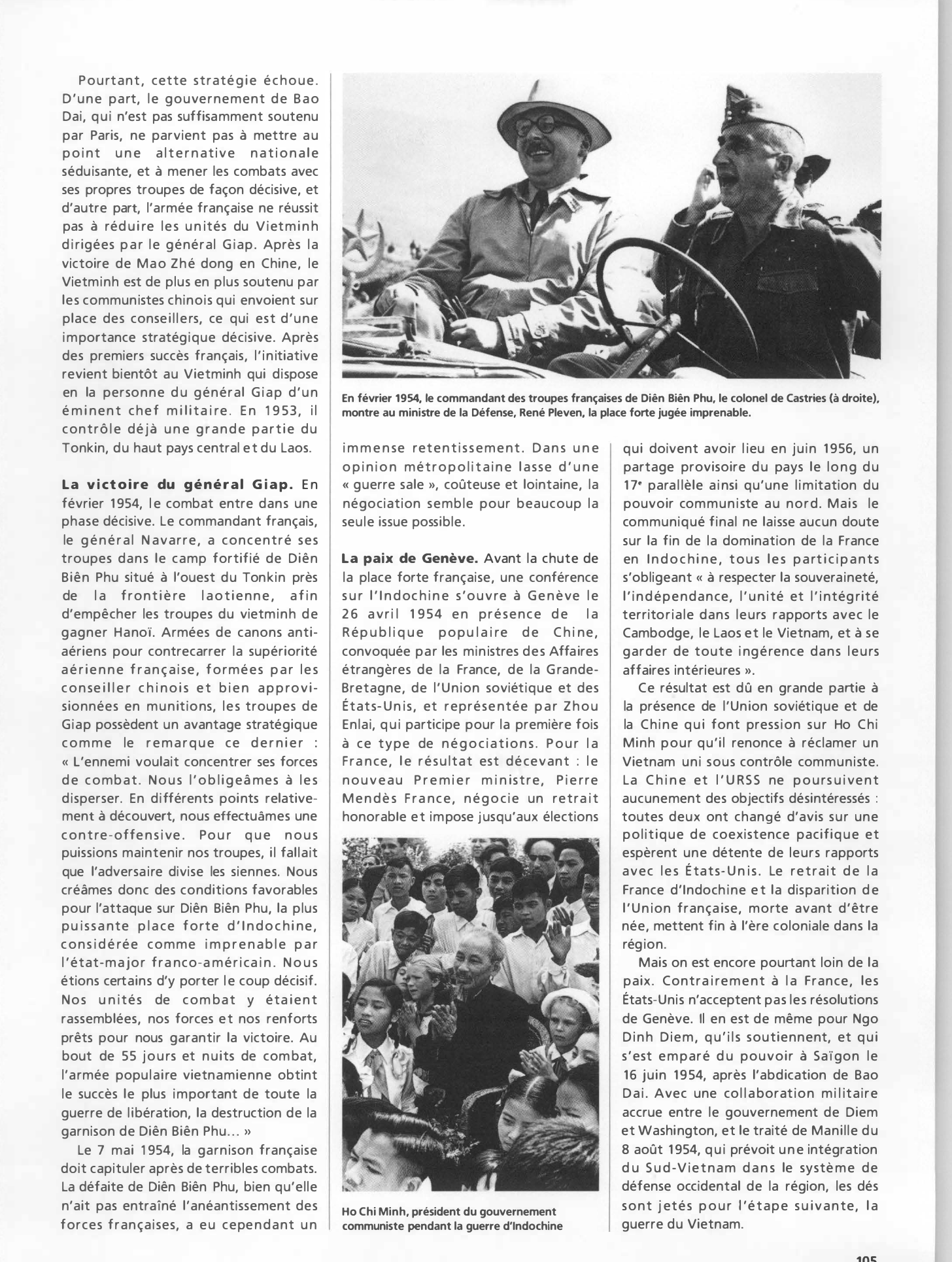 Prévisualisation du document De Brazzaville à Diên Biên Phu, la fin des colonies françaises