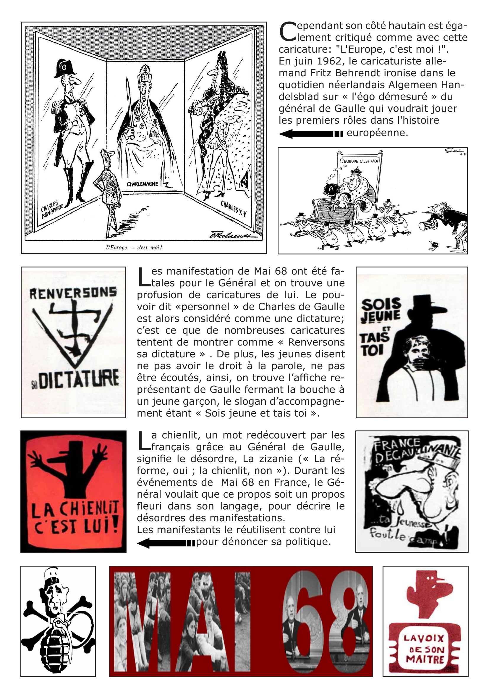 Prévisualisation du document De Gaulle et la caricature