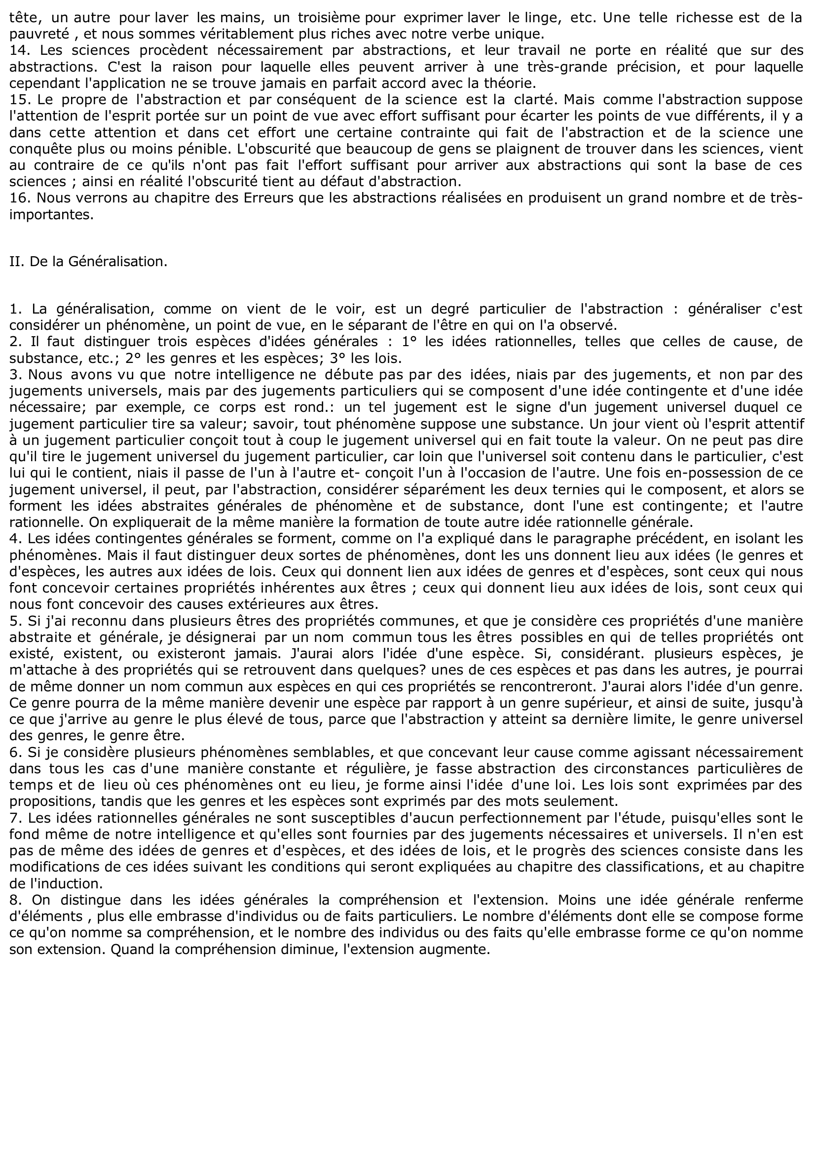 Prévisualisation du document DE L'ABSTRACTION. DE LA GÉNÉRALISATION.