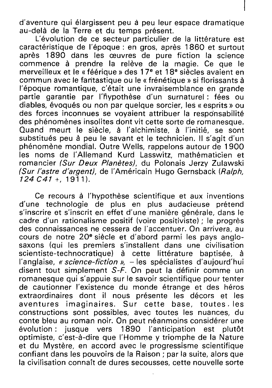 Prévisualisation du document De l'exotisme à l'anticipation : essor de la science-fiction