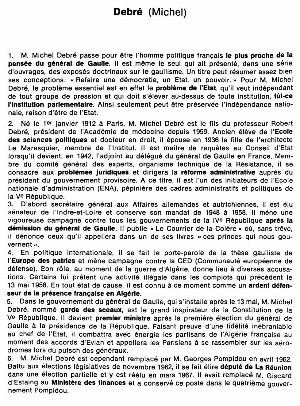 Prévisualisation du document Debré (Michel)