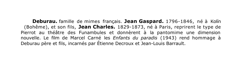 Prévisualisation du document Deburau.