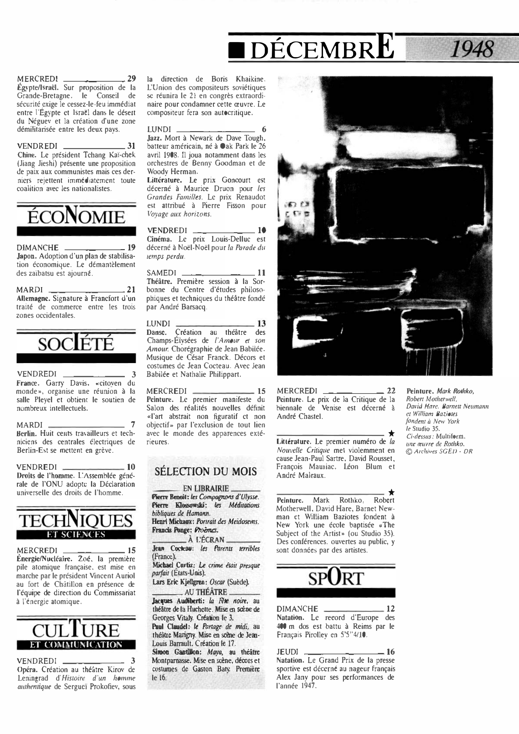 Prévisualisation du document Décembre 1948 dans le monde (histoire chronologique)