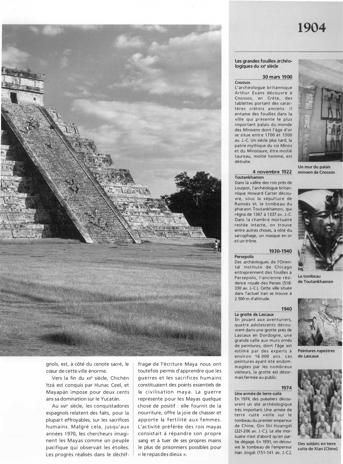 Prévisualisation du document Découverte de la civilisation maya
