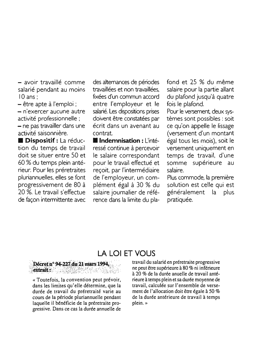 Prévisualisation du document Décret n° 94-227 du 21 mats 1994, extrait : commentaire