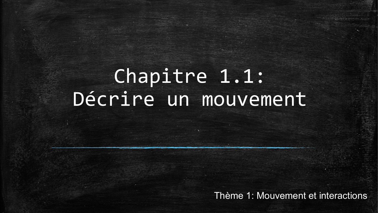 Prévisualisation du document Décrire un mouvement