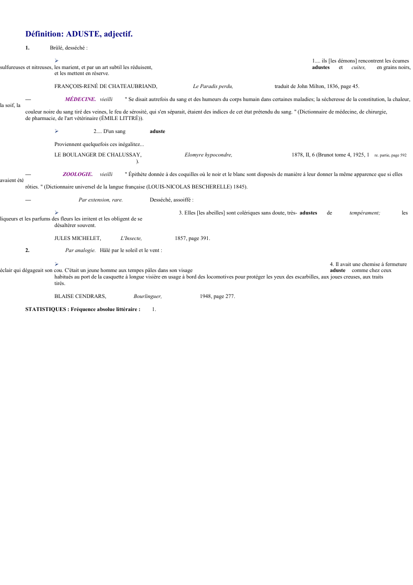 Prévisualisation du document 
	Définition: ADUSTE, adjectif.