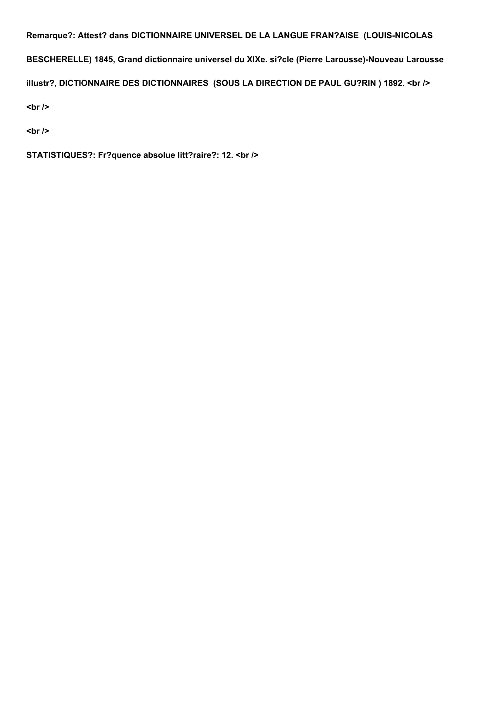 Prévisualisation du document Définition:
ANFRACTUEUX, -EUSE, adjectif.
