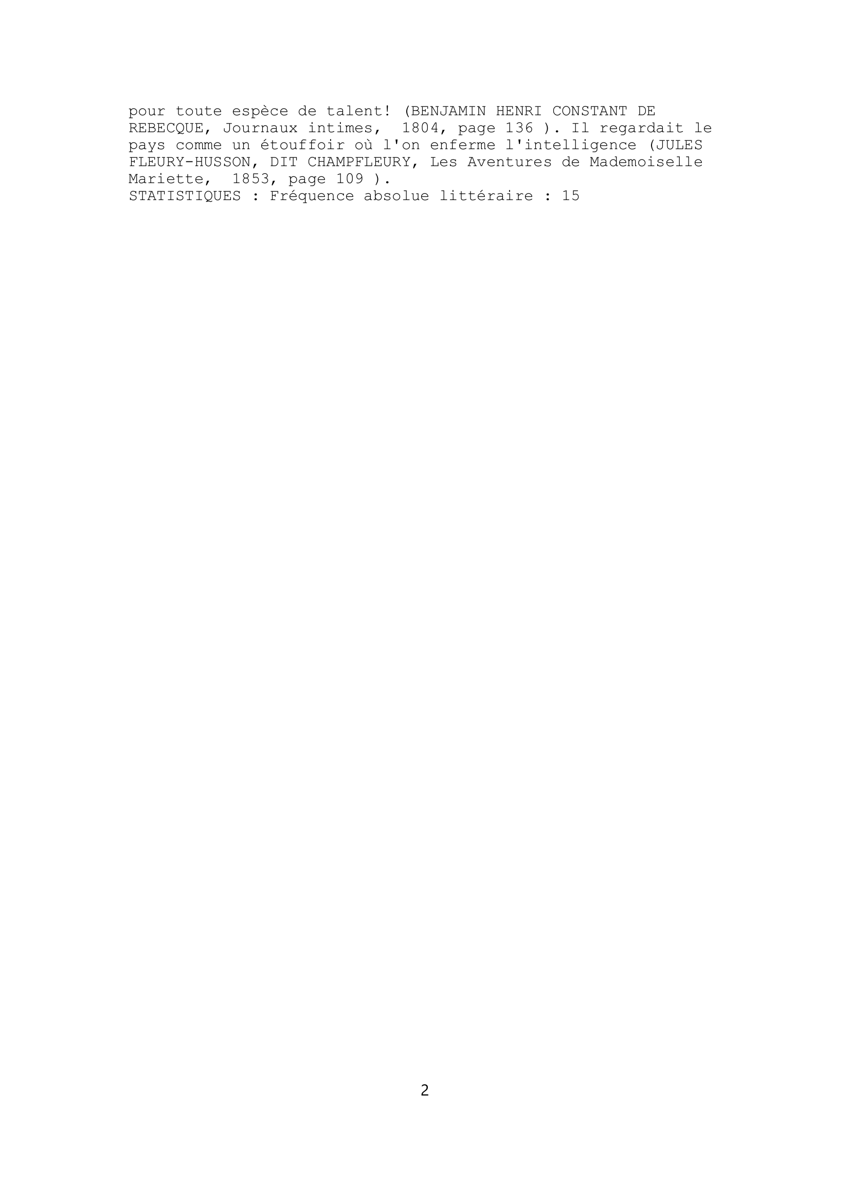 Prévisualisation du document Définition:


ÉTOUFFOIR, substantif masculin.