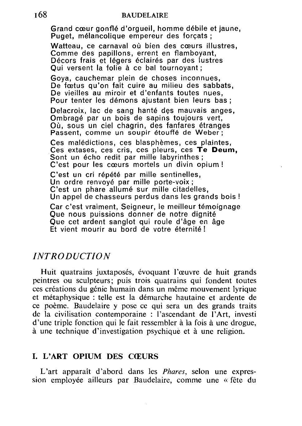 Prévisualisation du document Dégagez de ce poème les idées de Baudelaire sur l'art