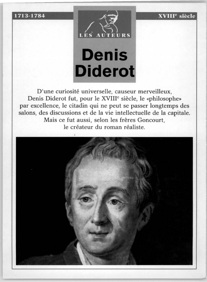 Prévisualisation du document Denis Diderot