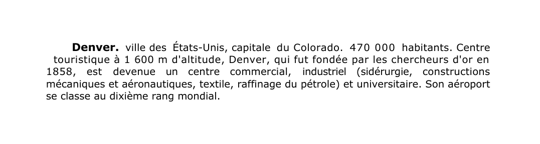 Prévisualisation du document Denver.