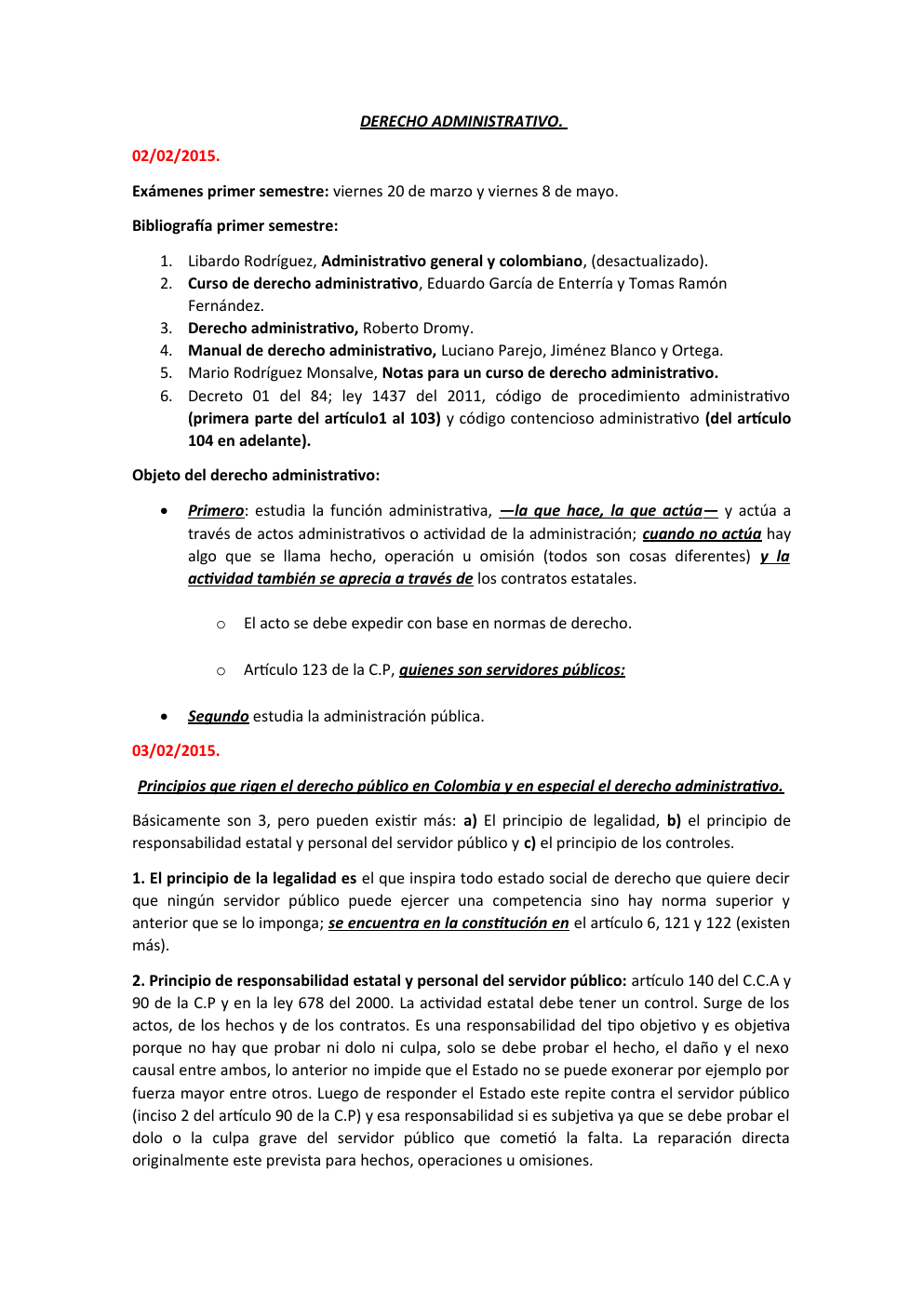Prévisualisation du document DERECHO ADMINISTRATIVO.