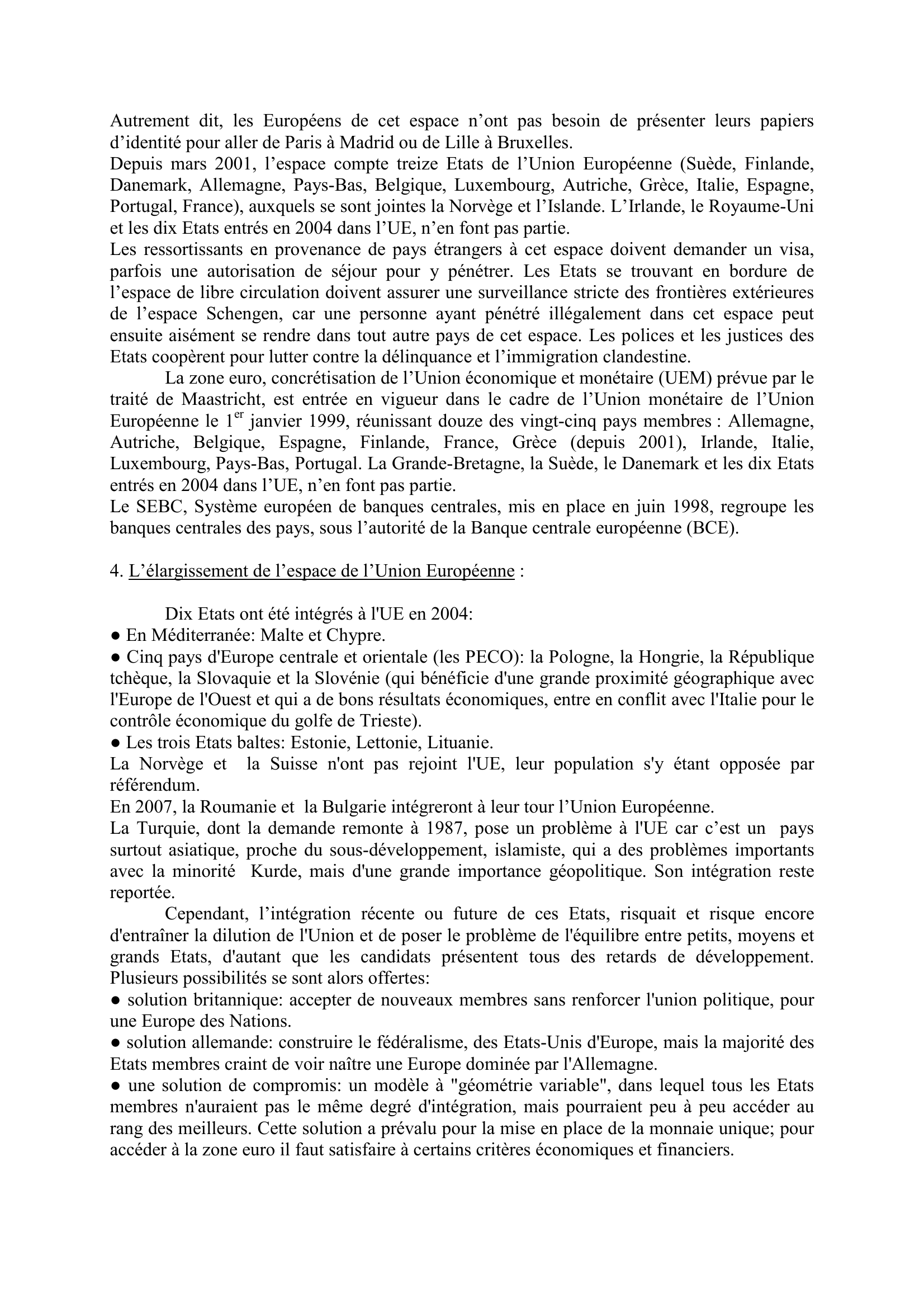 Prévisualisation du document DES ESPACES ET DES TERRITOIRES EUROPEENS :
Fiche composée par sylvain
sylvain.