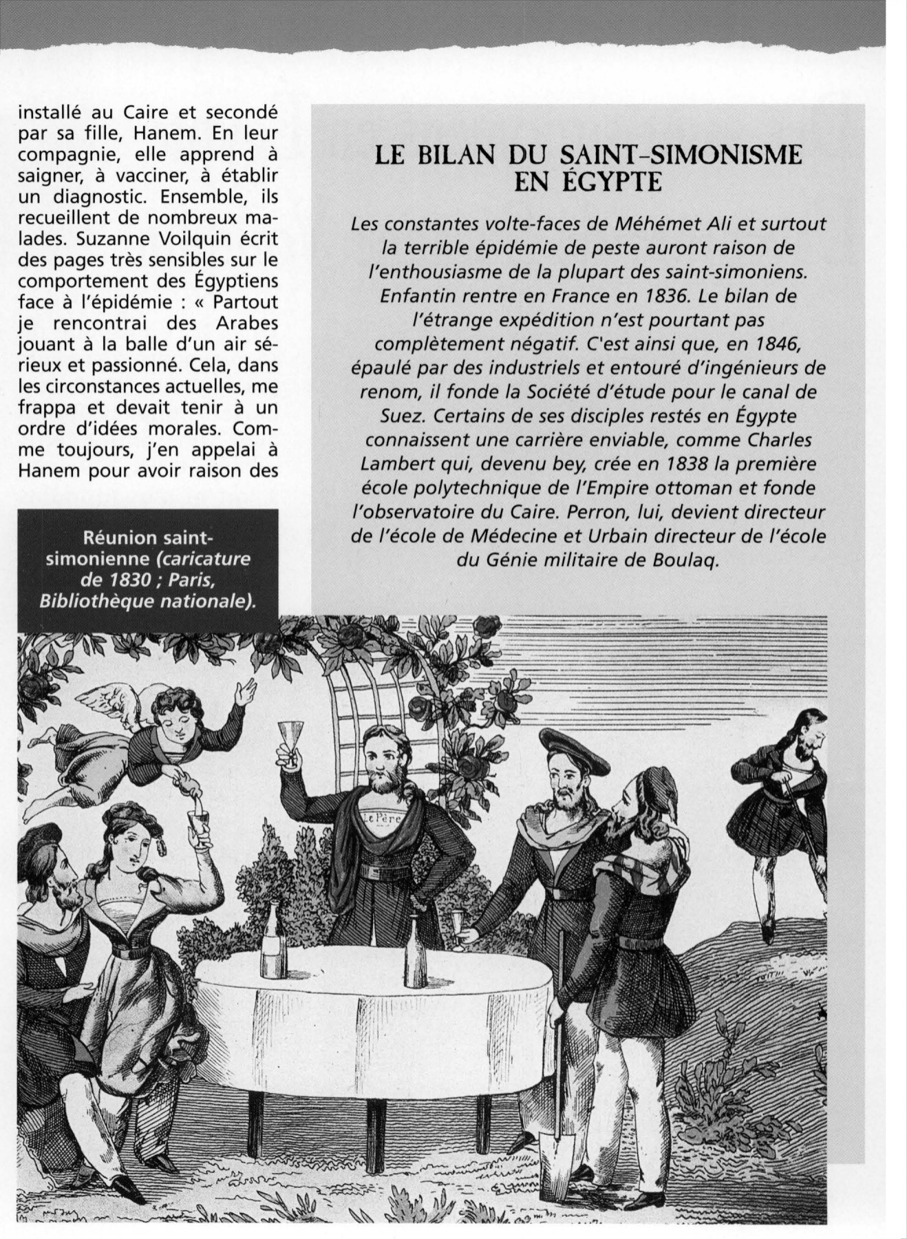 Prévisualisation du document Des saint-simoniens en Égypte.  L'aventure de Suzanne Voilquin