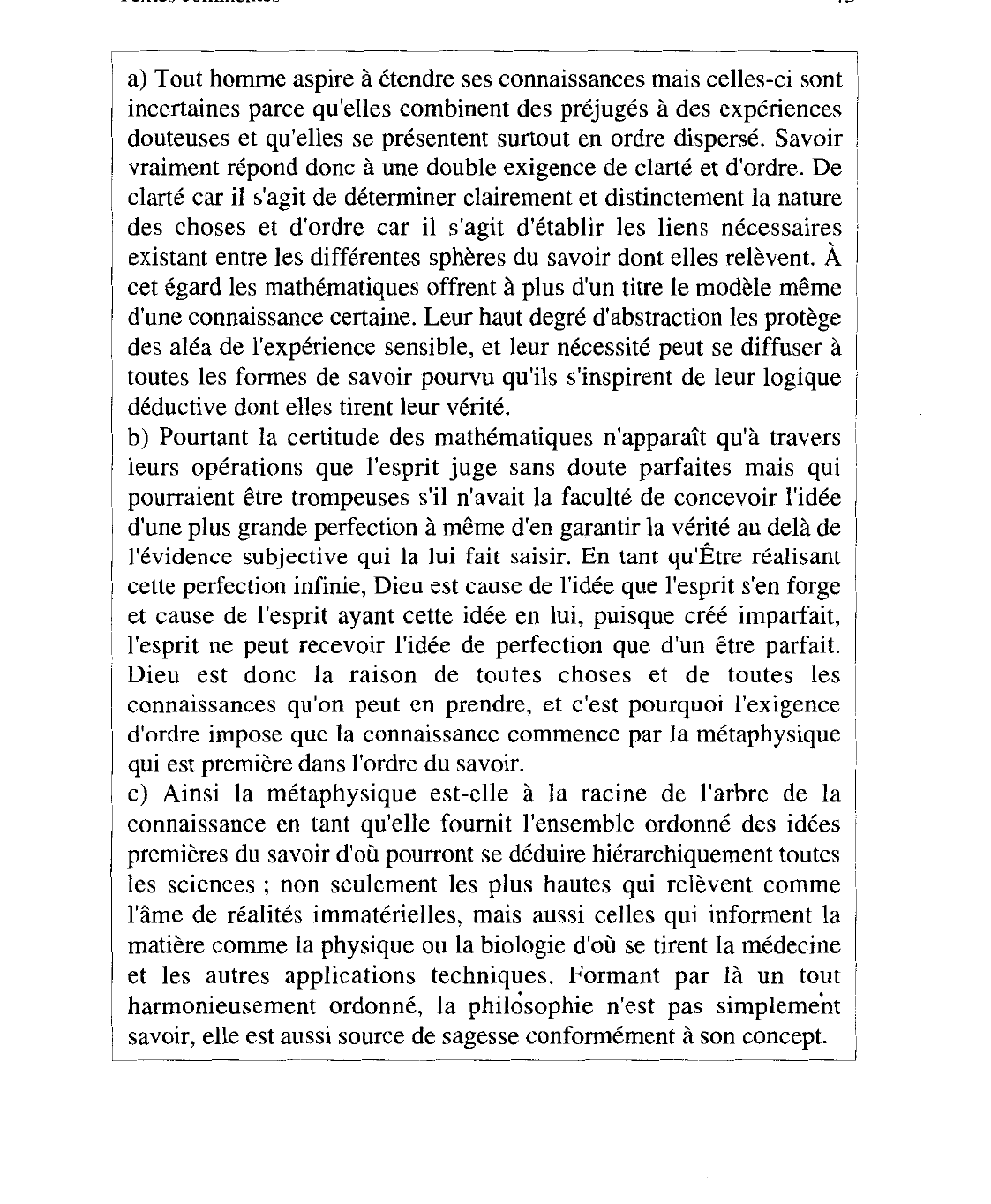 Prévisualisation du document Descartes, Lettre-Préface des Principes de la philosophie, Vrin; L'arbre de la connaissance