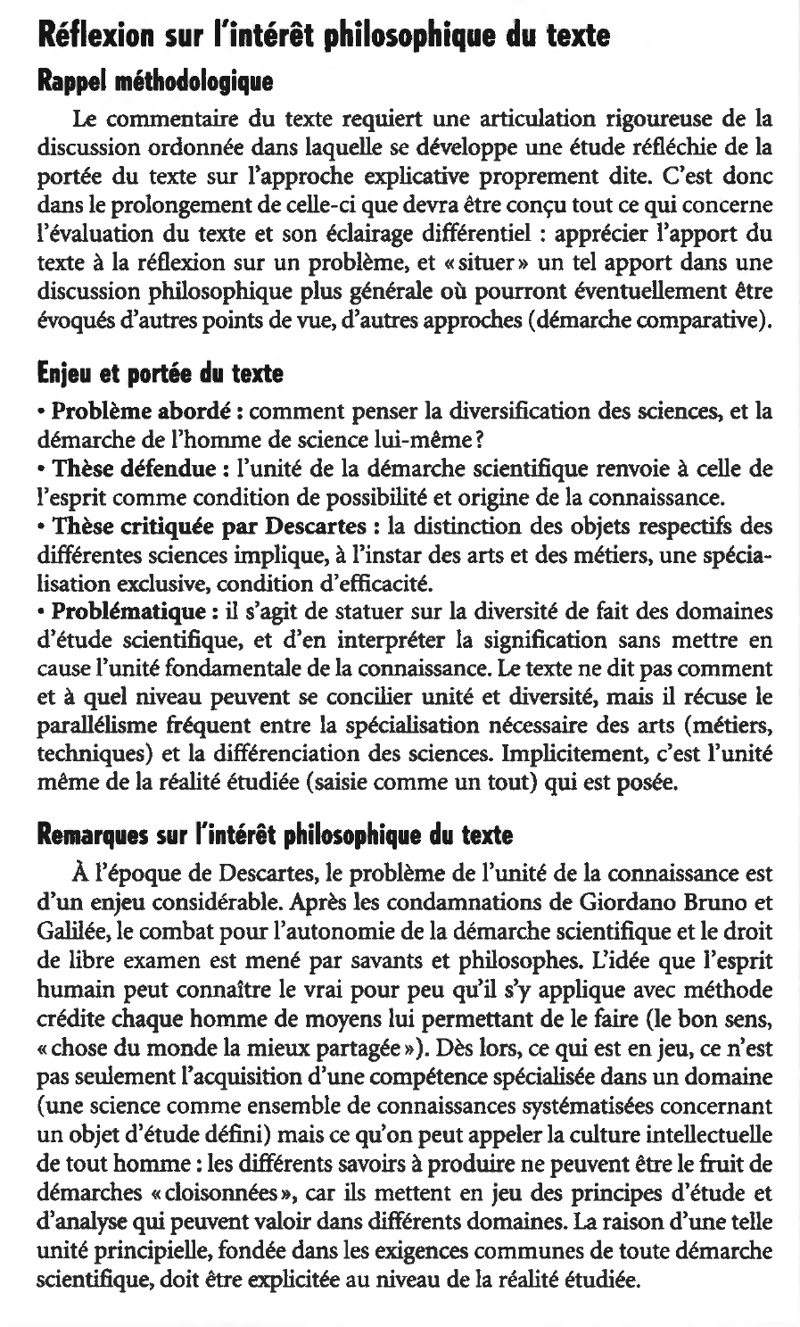 Prévisualisation du document Descartes, Règles pour la direction de l'esprit, première règle