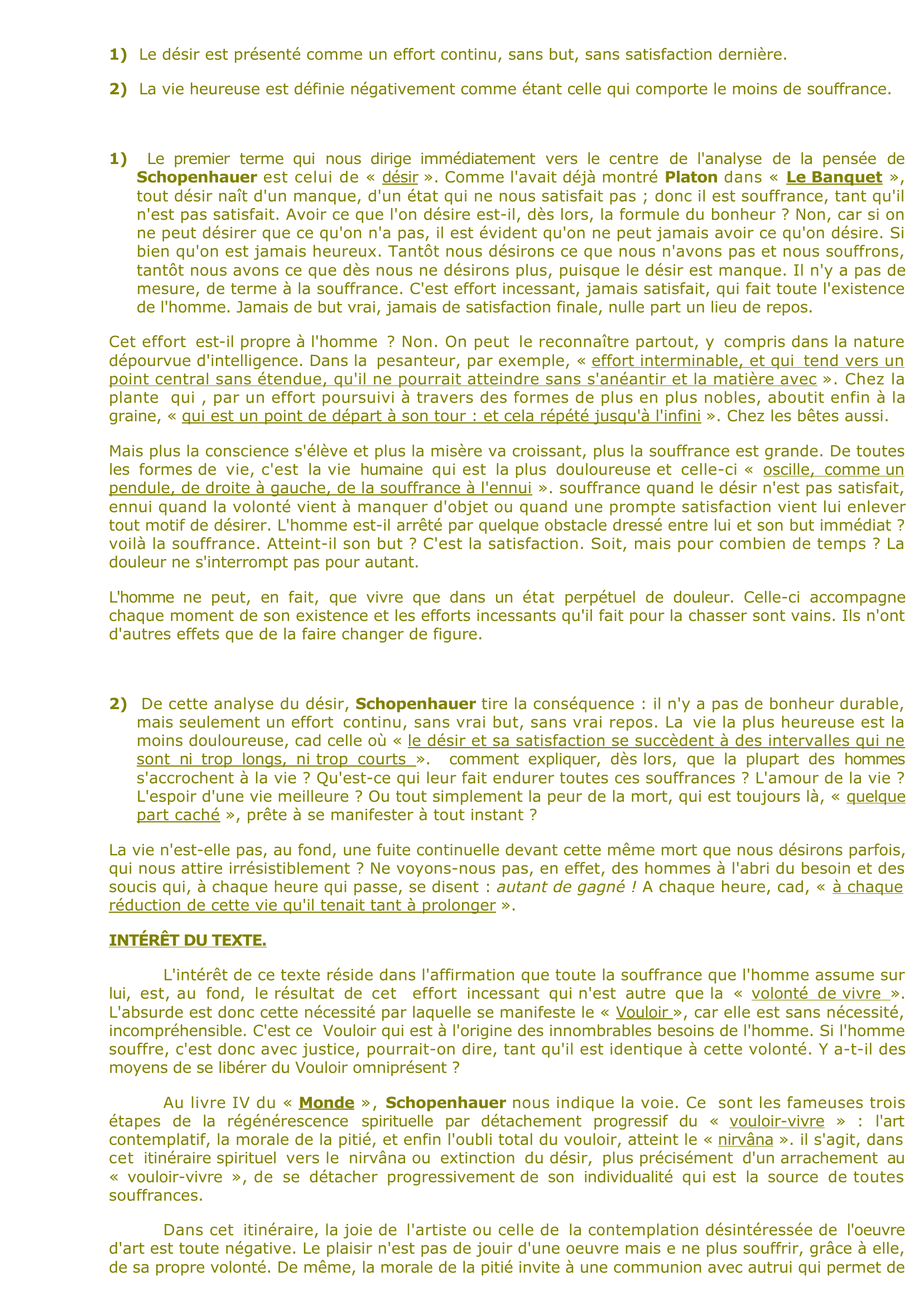 Prévisualisation du document Désirer est-ce nécessairement souffrir ?